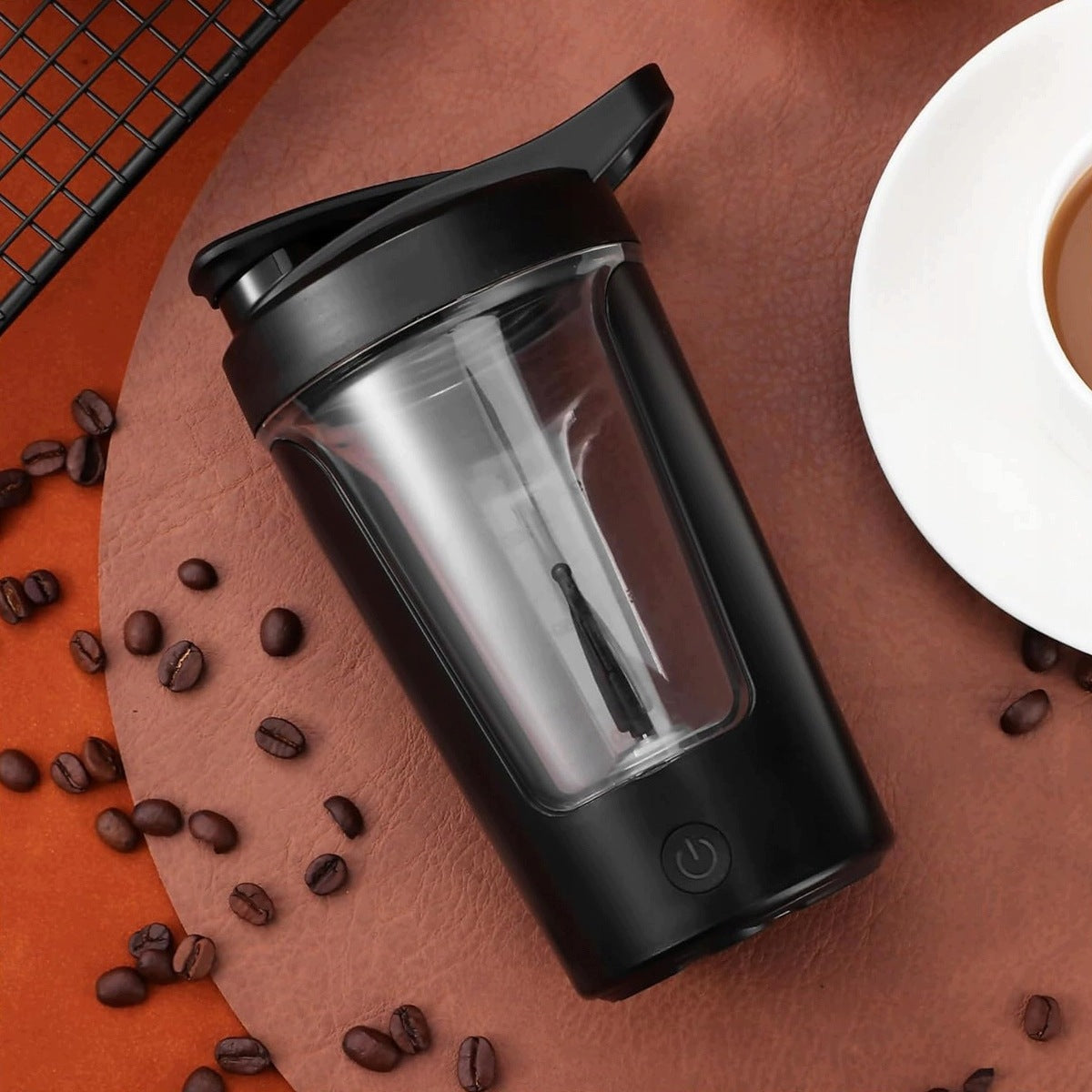 PORTABLE ELECTRIC SHAKER USB-C Black 450 ml Brand no brand
