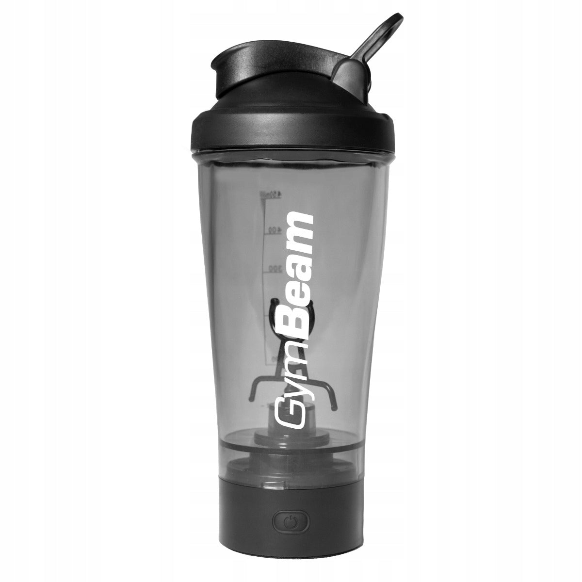 PORTABLE ELECTRIC SHAKER USB-C WITHOUT LUMPS Black 450 ml GymBeam