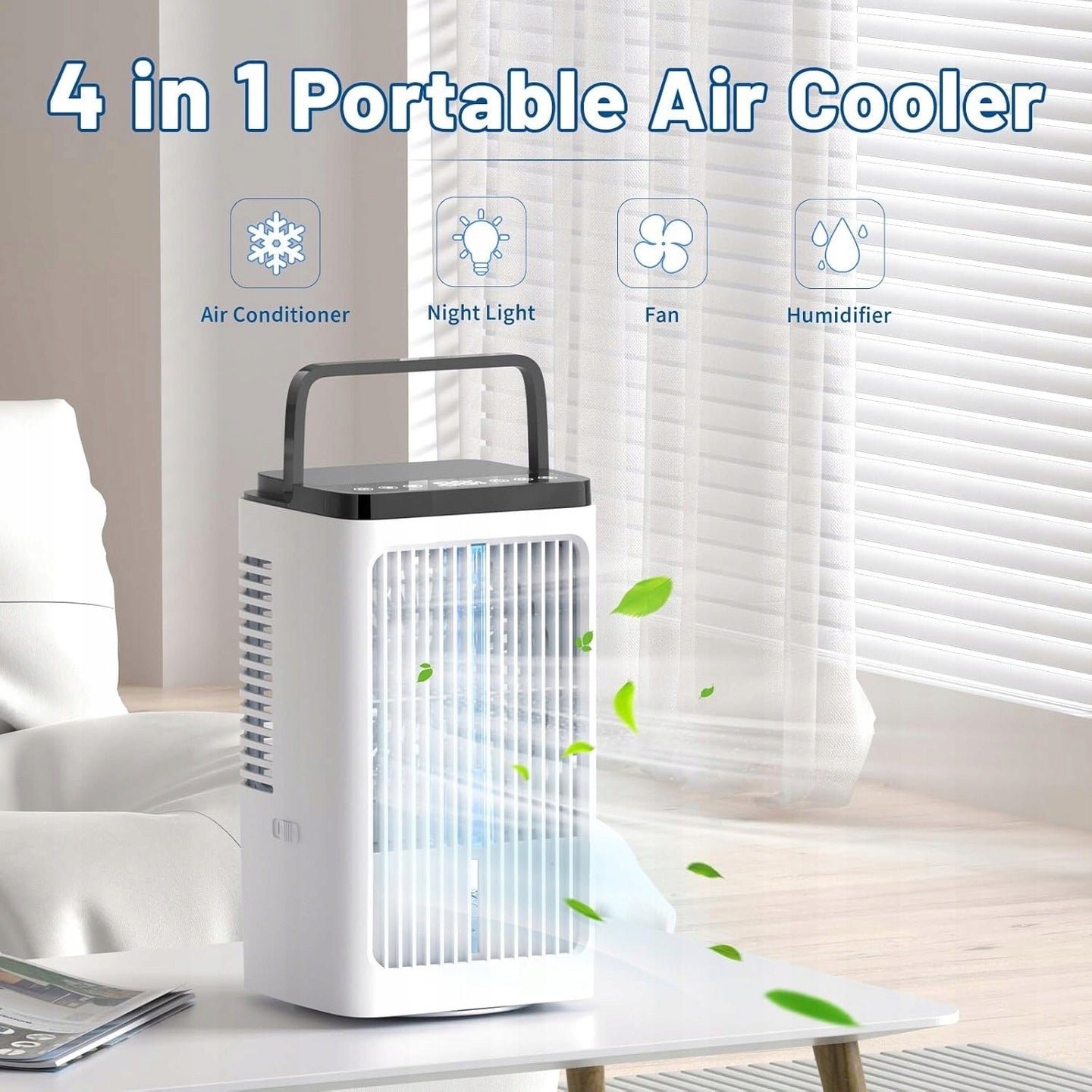 PORTABLE FAN AIR CONDITIONER K70 AIR COOLER with TIMER Model K70
