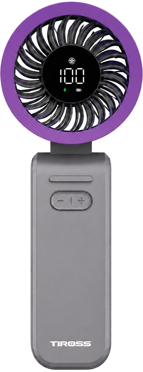 PORTABLE FAN MINI DESK FAN QUIET HANDHELD 3600mAh 100 mode Manufacturer code Mini Wentylator ręczny biurkowy akumulatorowy