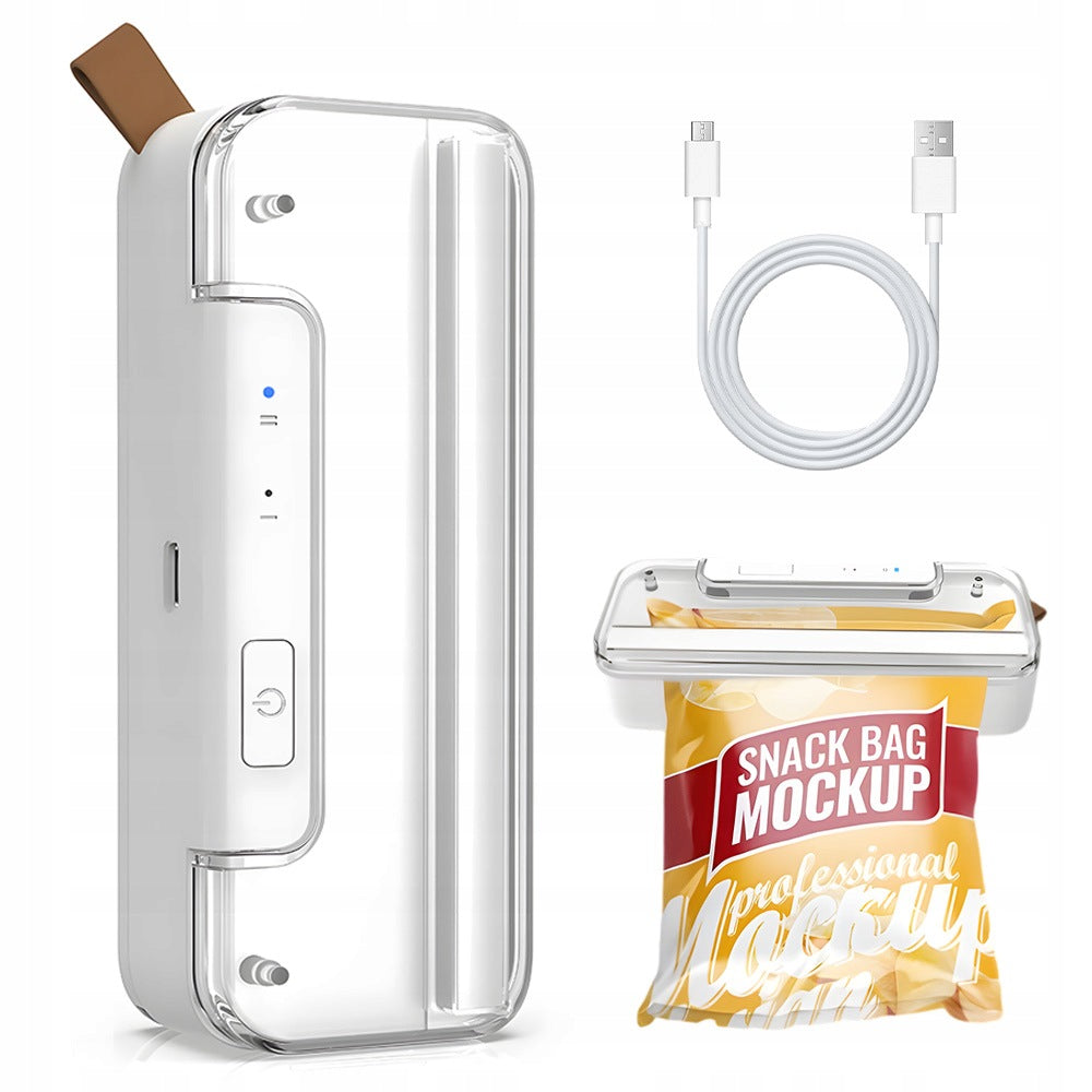 PORTABLE FOOD SEALER USB 2 LEVELS HEATING AUTOMATIC