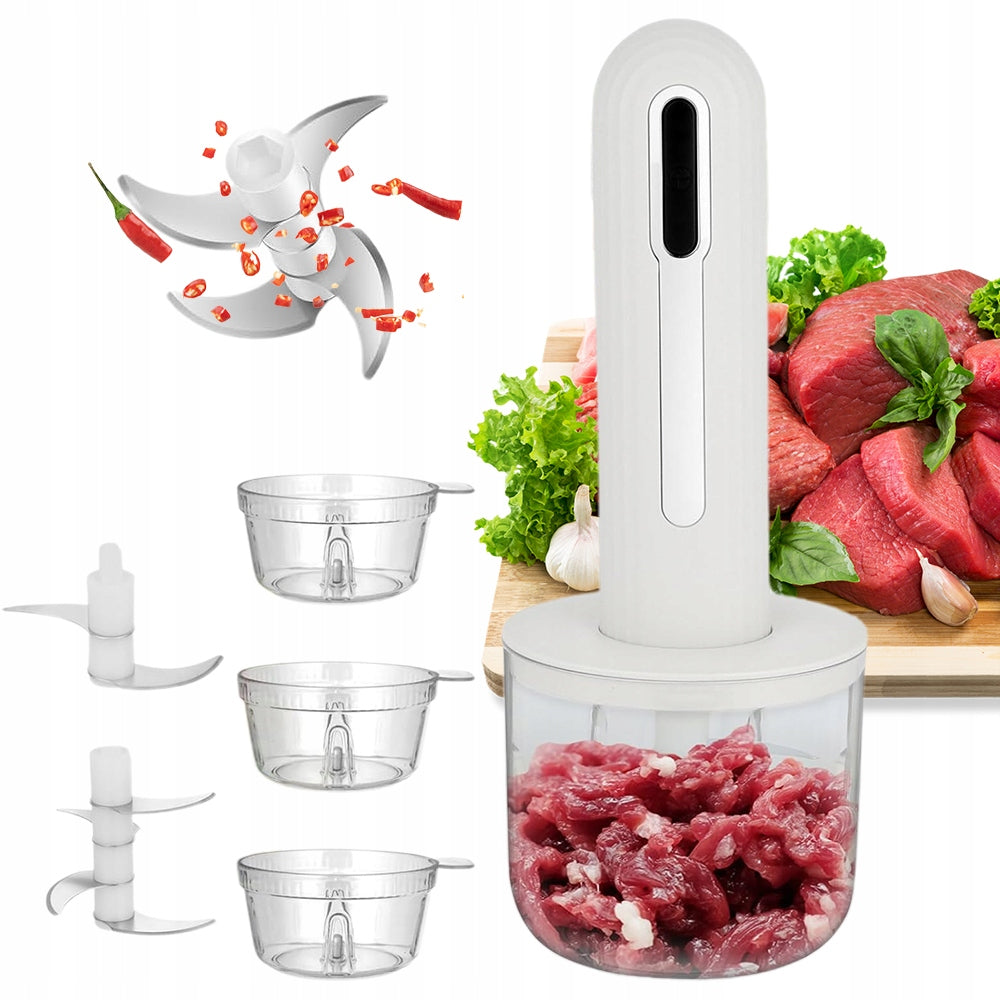 PORTABLE HAND BLENDER WITH USB CHARGING, MULTIFUNCTIONAL, 4 CUPS