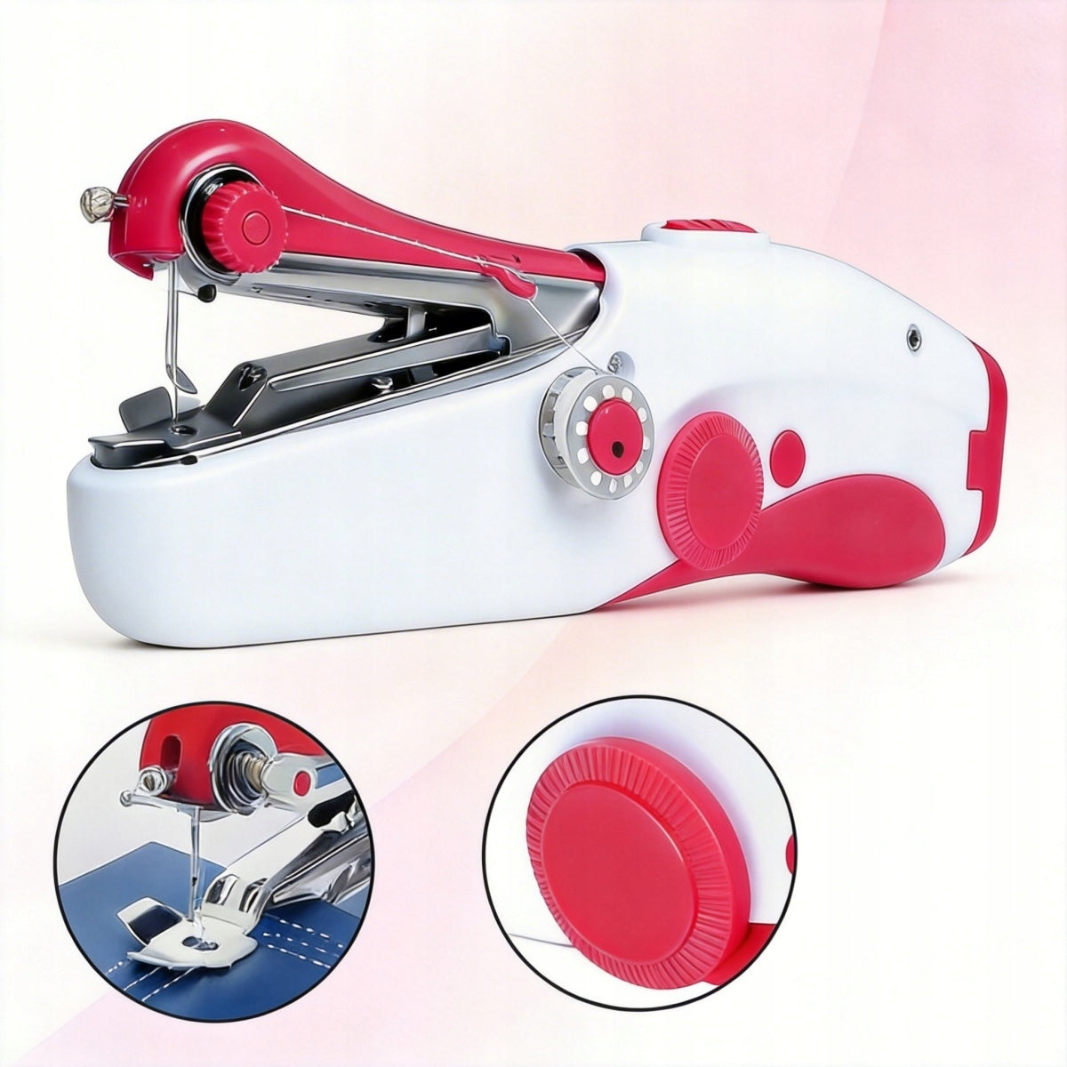 PORTABLE HANDHELD MINI ELECTRIC SEWING MACHINE WITH SEWING ACCESSORIES Manufacturer code 6974065291328