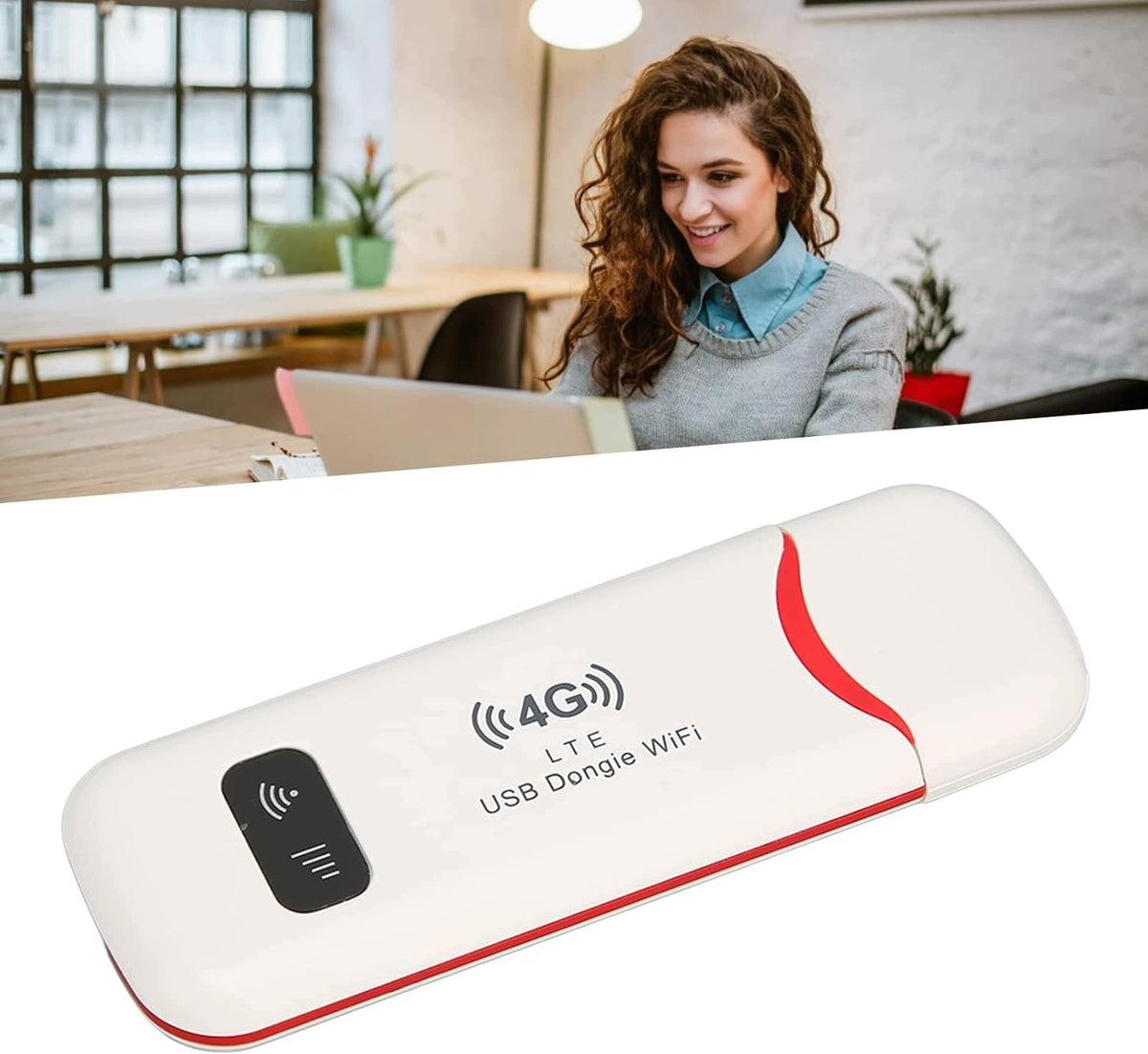 PORTABLE HOTSPOT 4G LTE WI-FI USB ROUTER WIRELESS SIM CARD Model Przenośny Wi-Fi 4G LTE Wireless USB Dongle mobilny