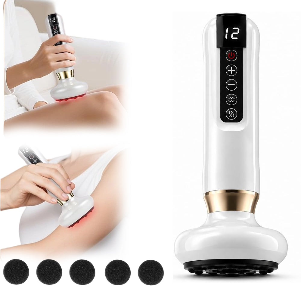 PORTABLE INFRARED GUA SHA VACUUM MASSAGER FOR HOME BODY THERAPY