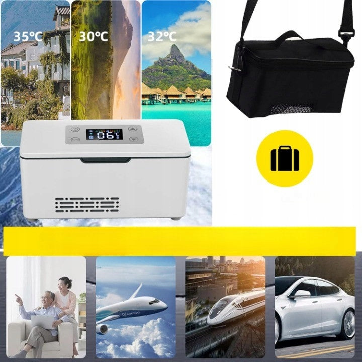 PORTABLE INSULIN REFRIGERATOR MEDICINE INSULIN REFRIGERATOR WITH LARGE BATTERY Medical device no