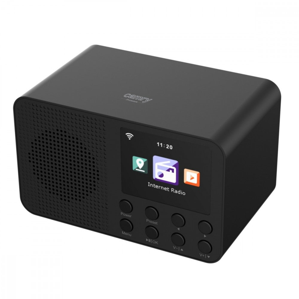 PORTABLE INTERNET RADIO NETWORK KITCHEN WIFI BLUETOOTH USB-C ALARM CLOCK Manufacturer code CR 1918