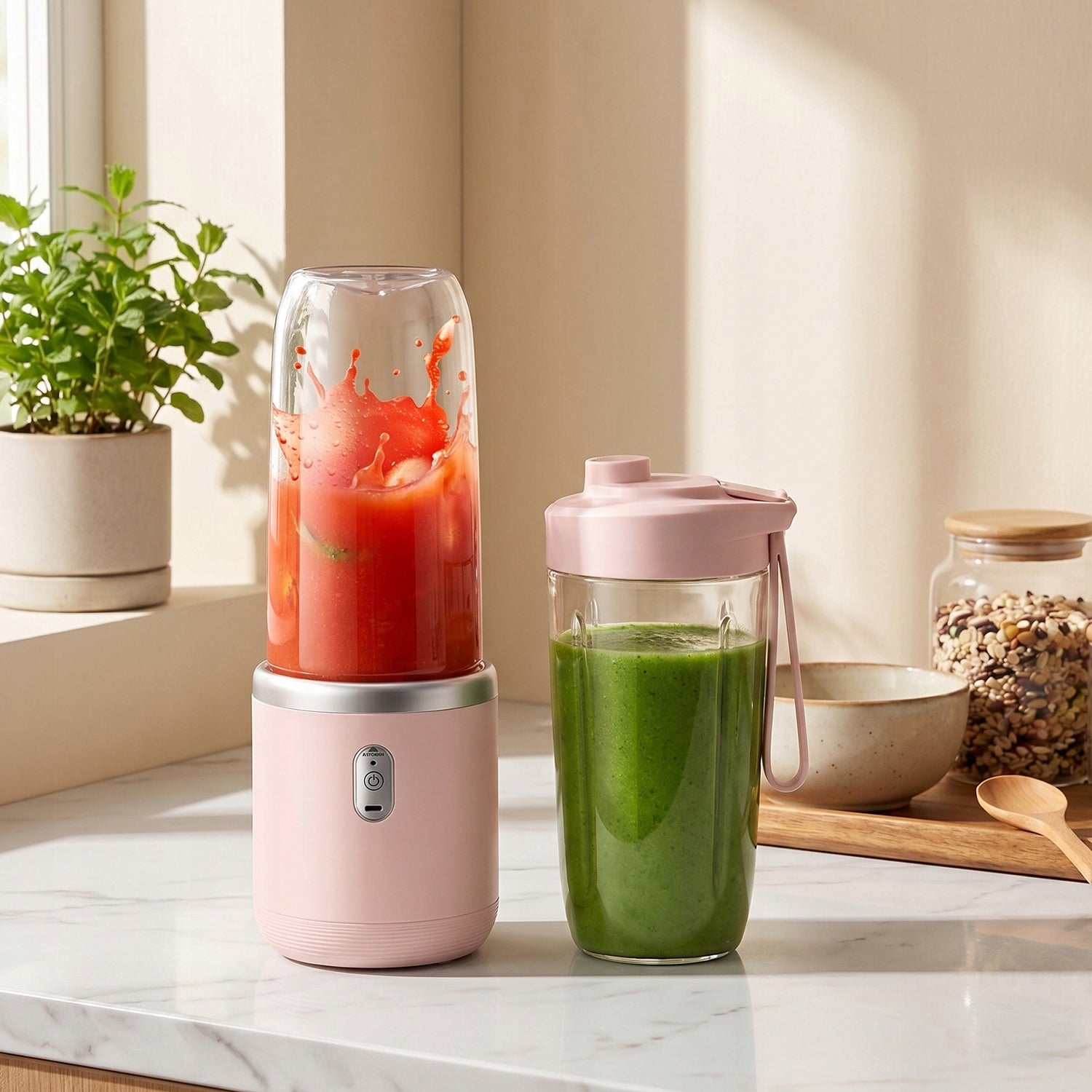 PORTABLE JUICE BLENDER CORDLESS MIXER PORTABLE WATER BOTTLE Manufacturer code NU05