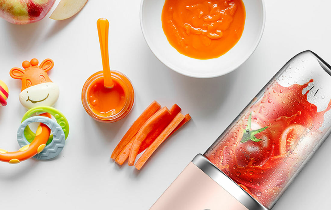 PORTABLE JUICE BLENDER DEERMA CORDLESS MIXER PORTABLE WATER BOTTLE Packaging status original
