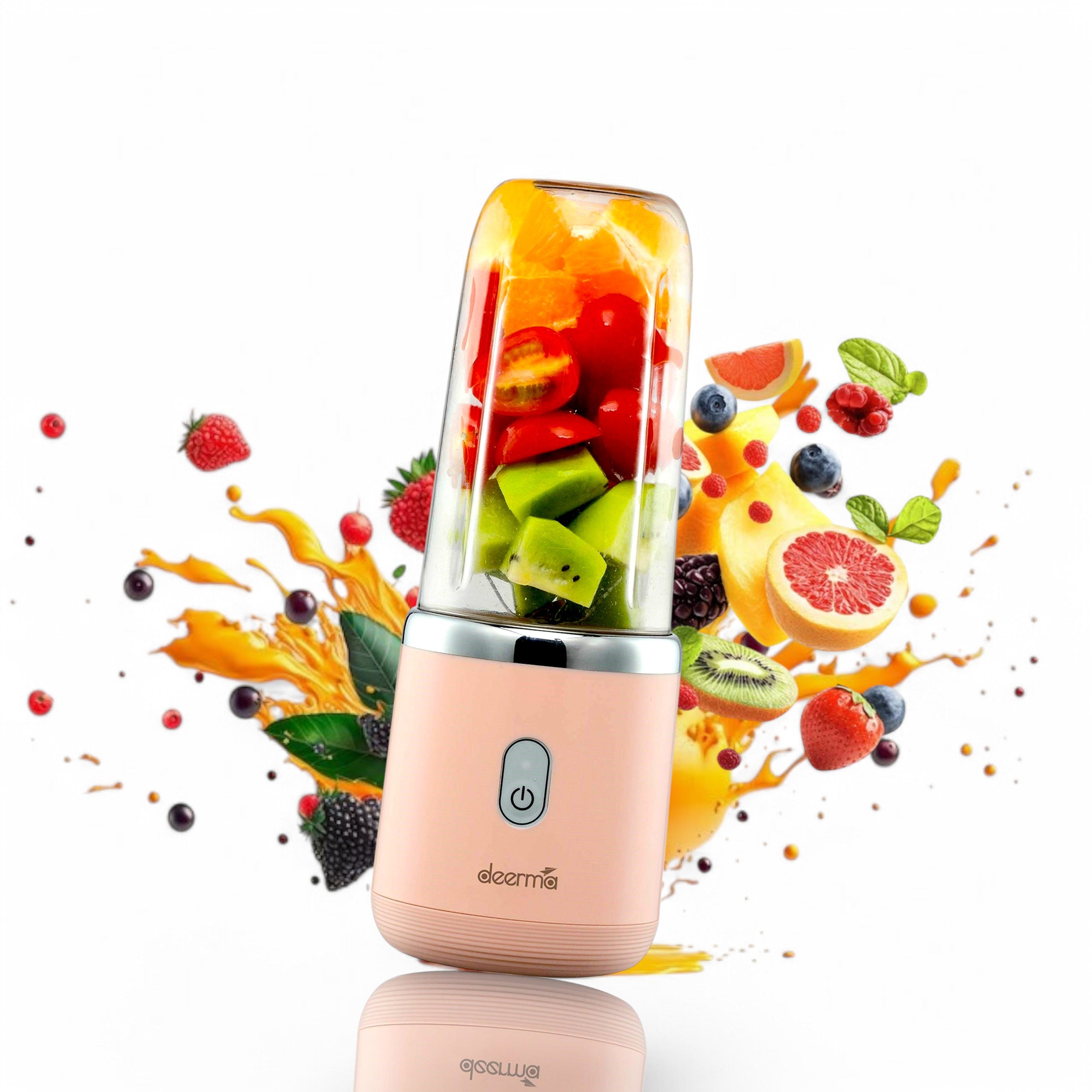 PORTABLE JUICE BLENDER DEERMA CORDLESS MIXER PORTABLE WATER BOTTLE