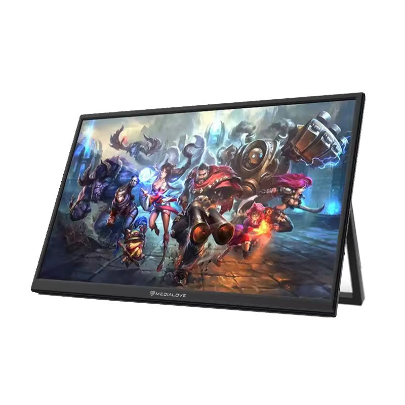 PORTABLE LED LAPTOP PHONE MONITOR 18,5 INCH STABLINY STAND 120Hz Packaging status original