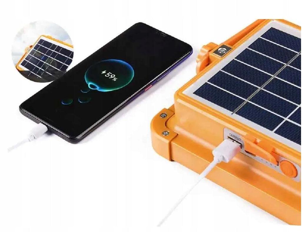 PORTABLE LED WORKSHOP LAMP SOLAR PORTABLE HALOGEN Color temperature 6000 K