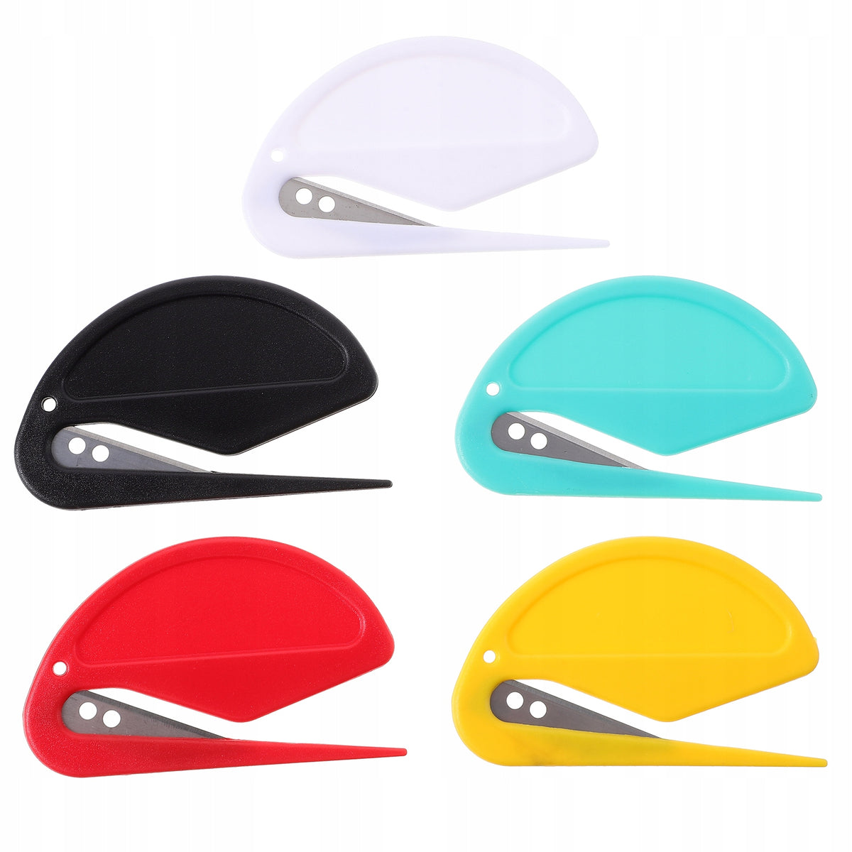 PORTABLE LETTER OPENER PACKAGE OPENERS 5 PCS Color other