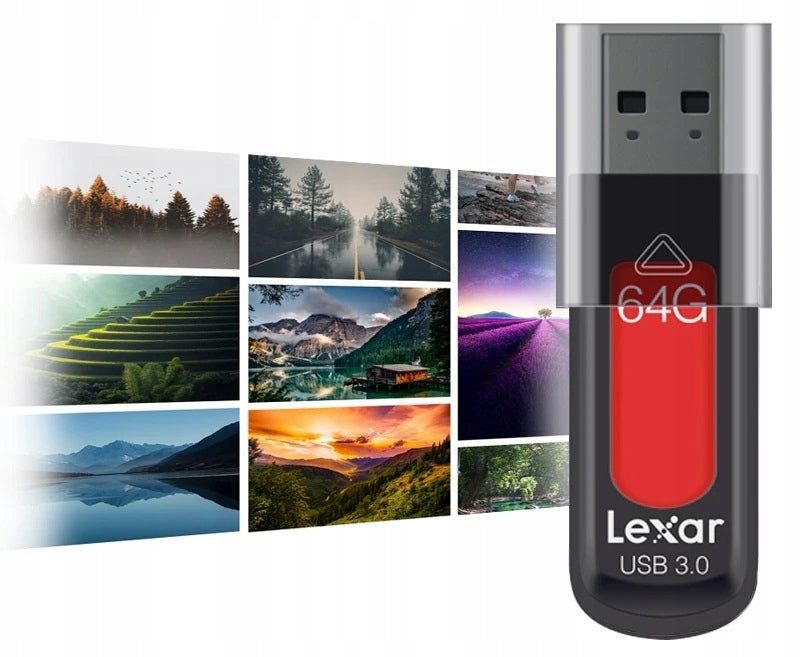 PORTABLE MEMORY PENDRIVE 64GB USB 3.0 LEXAR Brand Lexar