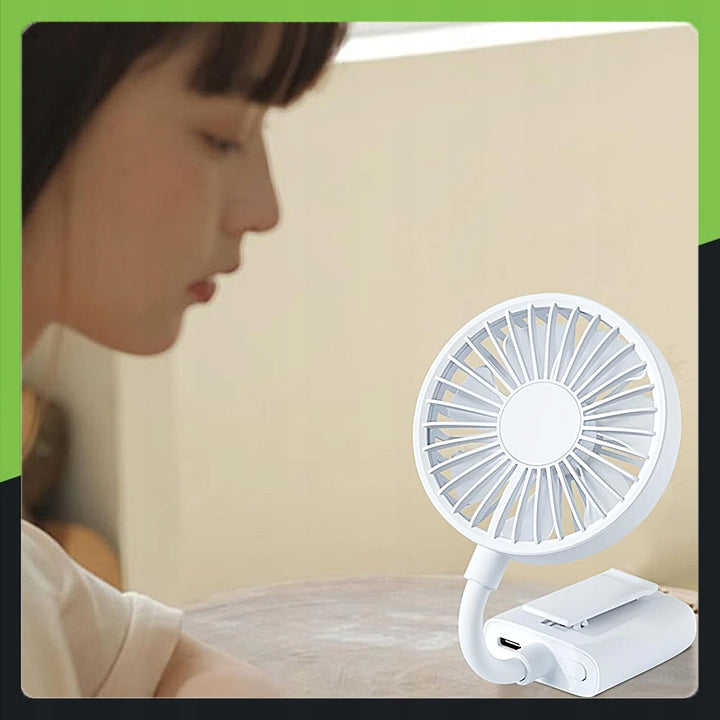 PORTABLE MINI FAN USB DESK FAN HANDHELD CLIP QUIET FOR OFFICE Brand Przydasie.pl
