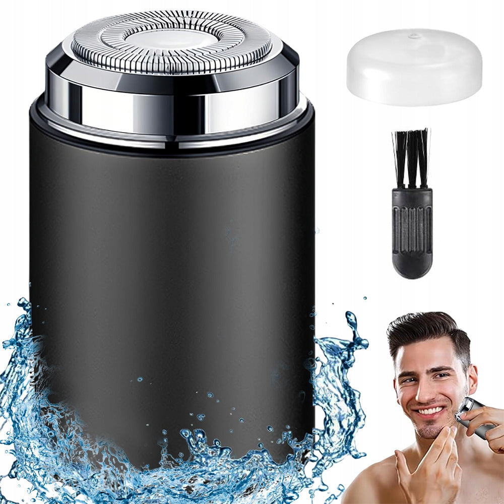 PORTABLE MINI POCKET ELECTRIC SHAVER FOR MEN USB + TOOTHBRUSH