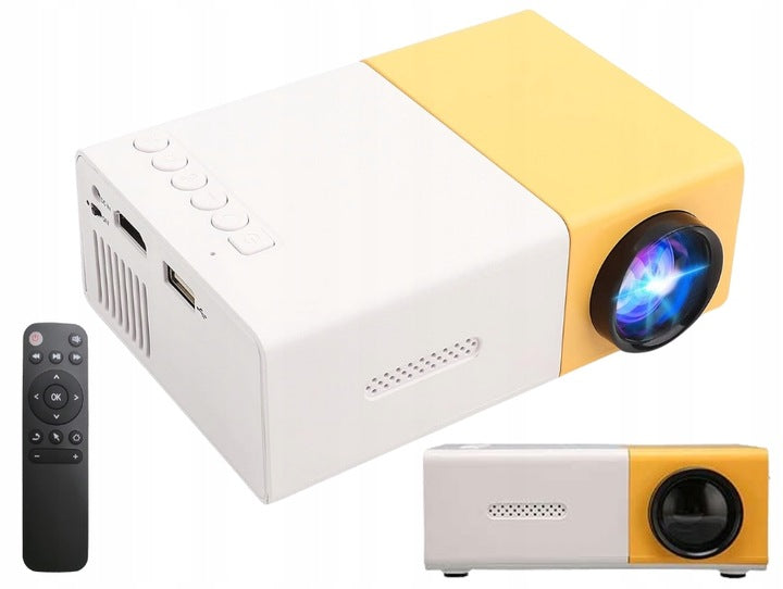 PORTABLE MINI PROJECTOR LED PROJECTOR FULL HD PHONE LAPTOP TABLET YG300