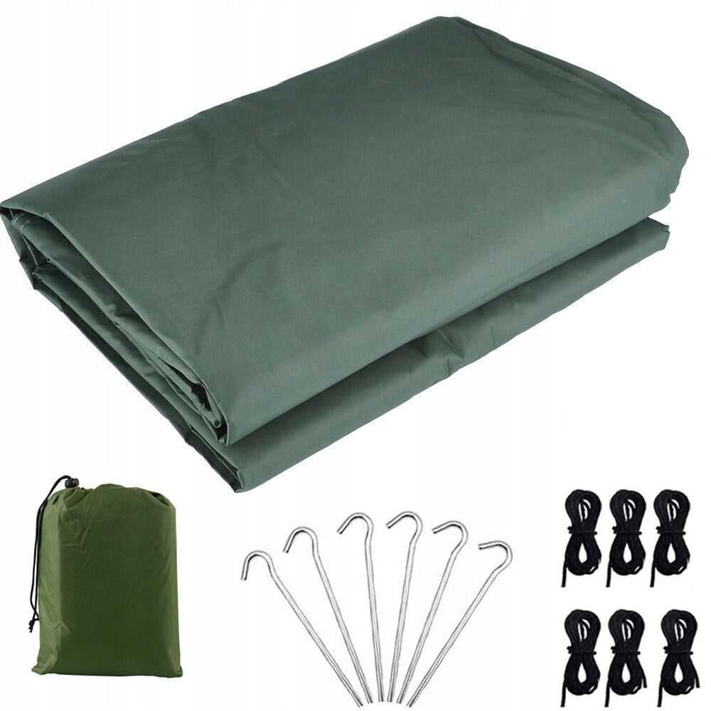 PORTABLE OUTDOOR CAMPING TARPAULIN 3×3 M