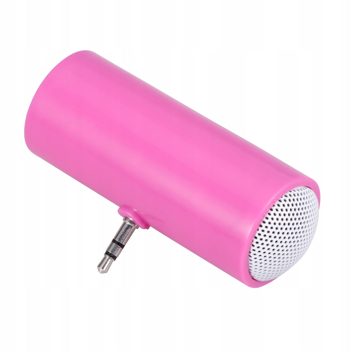 PORTABLE PINK MINI SPEAKER FOR PHONE TABLET WITH 3.5MM JACK