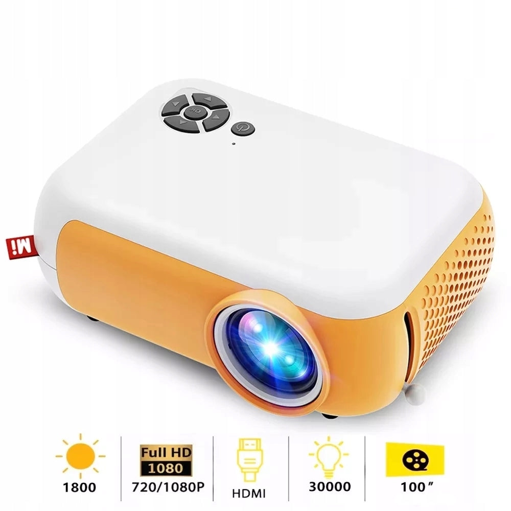 PORTABLE PROJECTOR MINI LED PROJECTOR FULL HD USB
