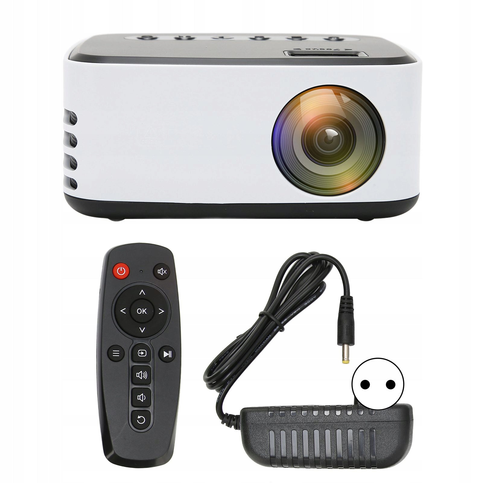 PORTABLE PROJECTOR MINI PROJECTOR LED FULL HD POWERBANK 500lm