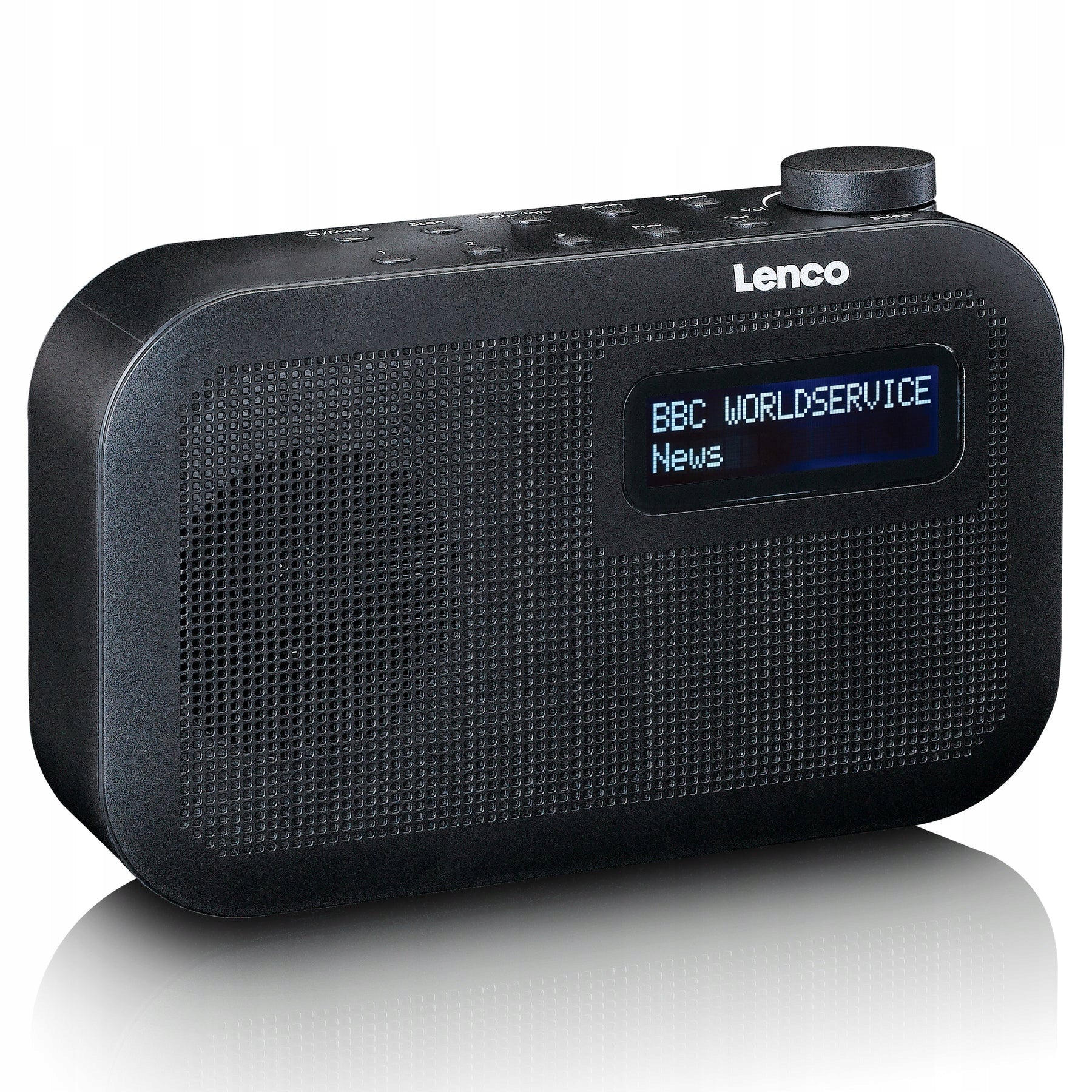 PORTABLE RADIO COMPACT DIGITAL DAB+FM BLUETOOTH BATTERY 230V LCD Manufacturer code PDR-016BK