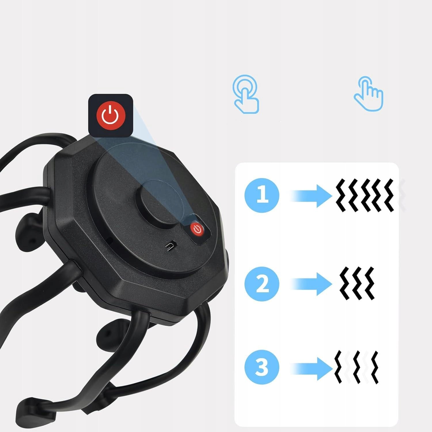 PORTABLE SCALP MASSAGER VIBRATING OCTOPUS SCALP MASSAGER Manufacturer code Elektryczny masażer do skóry głowy