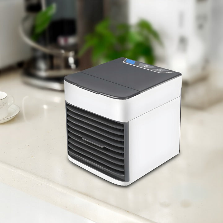 PORTABLE SMALL USB AIR CONDITIONER FOR WATER AND ICE 3IN1 AIR CONDITIONER FOR HOME FAN Model MINI