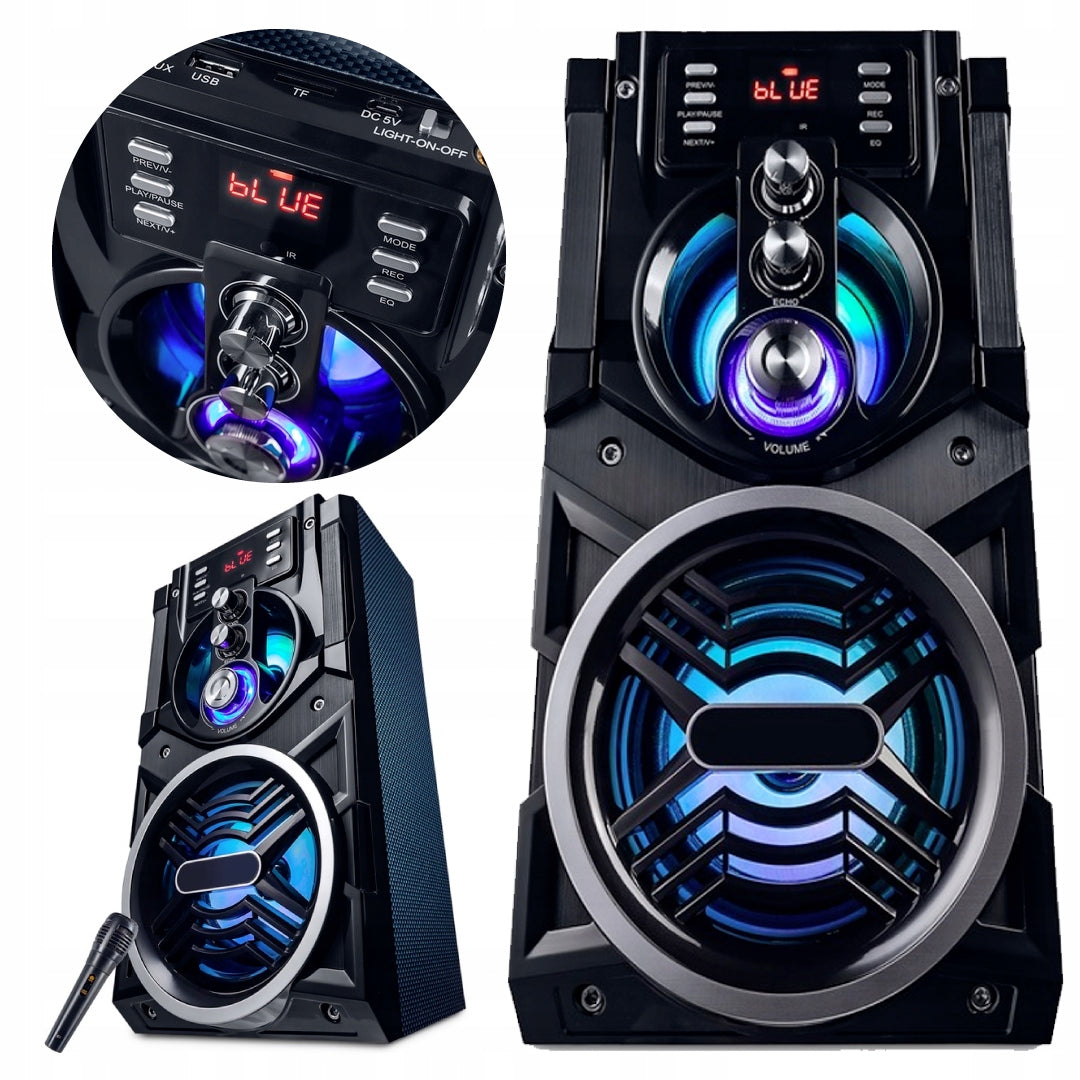PORTABLE SPEAKER 850W COLUMN BLUETOOTH KARAOKE RADIO FM MOBILE BOOMBOX Packaging status original
