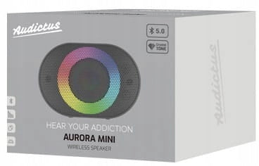 PORTABLE SPEAKER AUDICTUS AURORA MINI 7W RMS RGB Color black