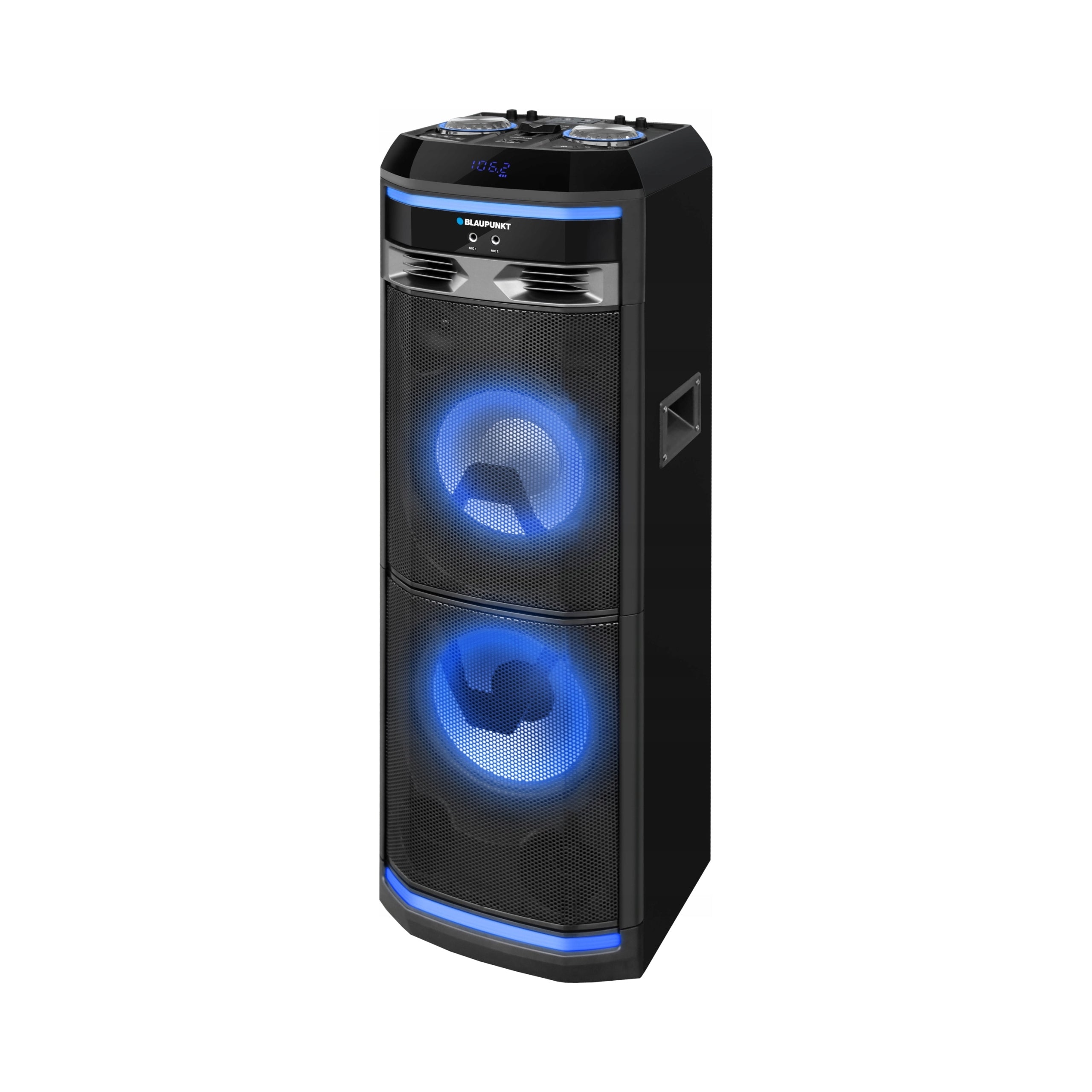 PORTABLE SPEAKER BLAUPUNKT PS11DB BLACK 1200W BLUETOOTH KARAOKE RADIO FM