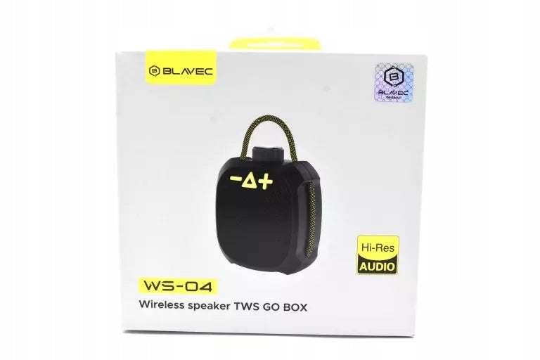 PORTABLE SPEAKER BLAVEC WS-04 BLACK 5 IN Power 5 W