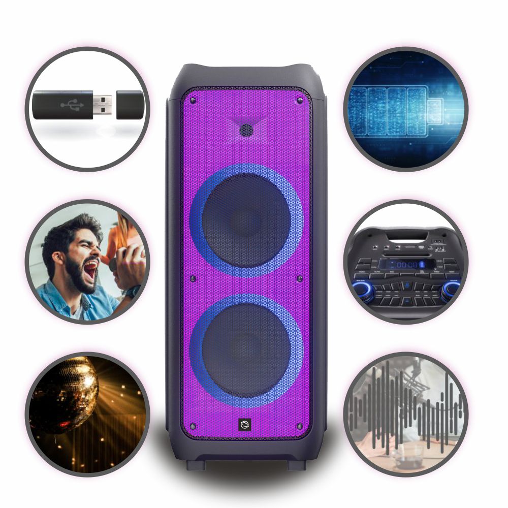 PORTABLE SPEAKER wireless bluetooth long working time modern 300W Manufacturer code SPK5450