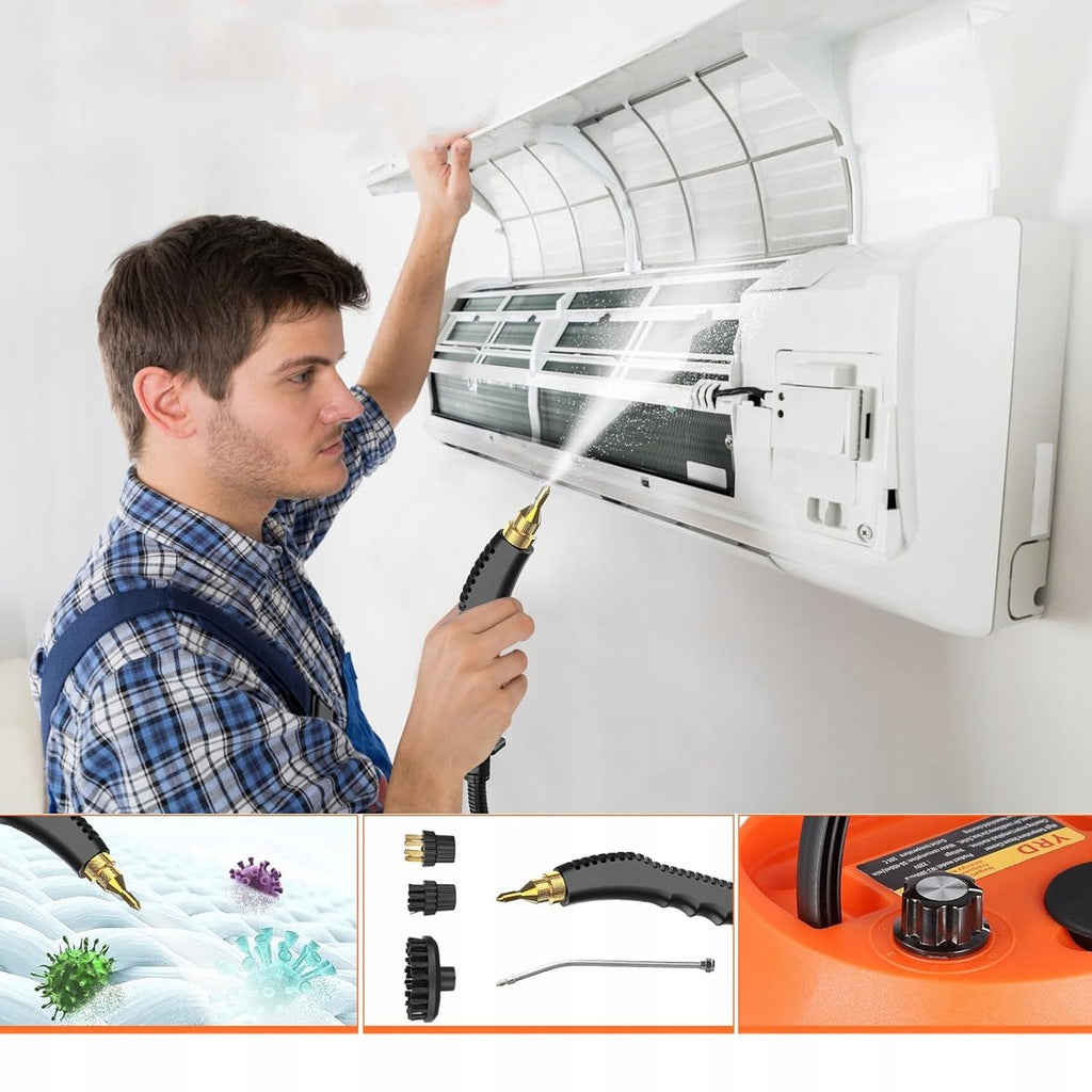 PORTABLE STEAM CLEANER 2500W KITCHEN STEAM VACUUM CLEANER 1000ML 105°C Manufacturer code 1664 ZQJ