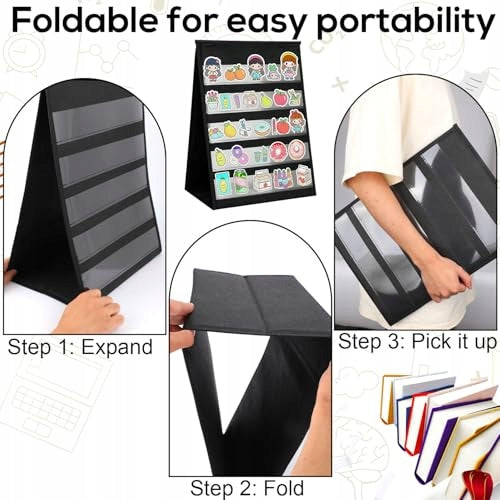 PORTABLE STICKER STAND FOR LARGE STICKERS 10 2CM PORTABLE STAND Type not specified