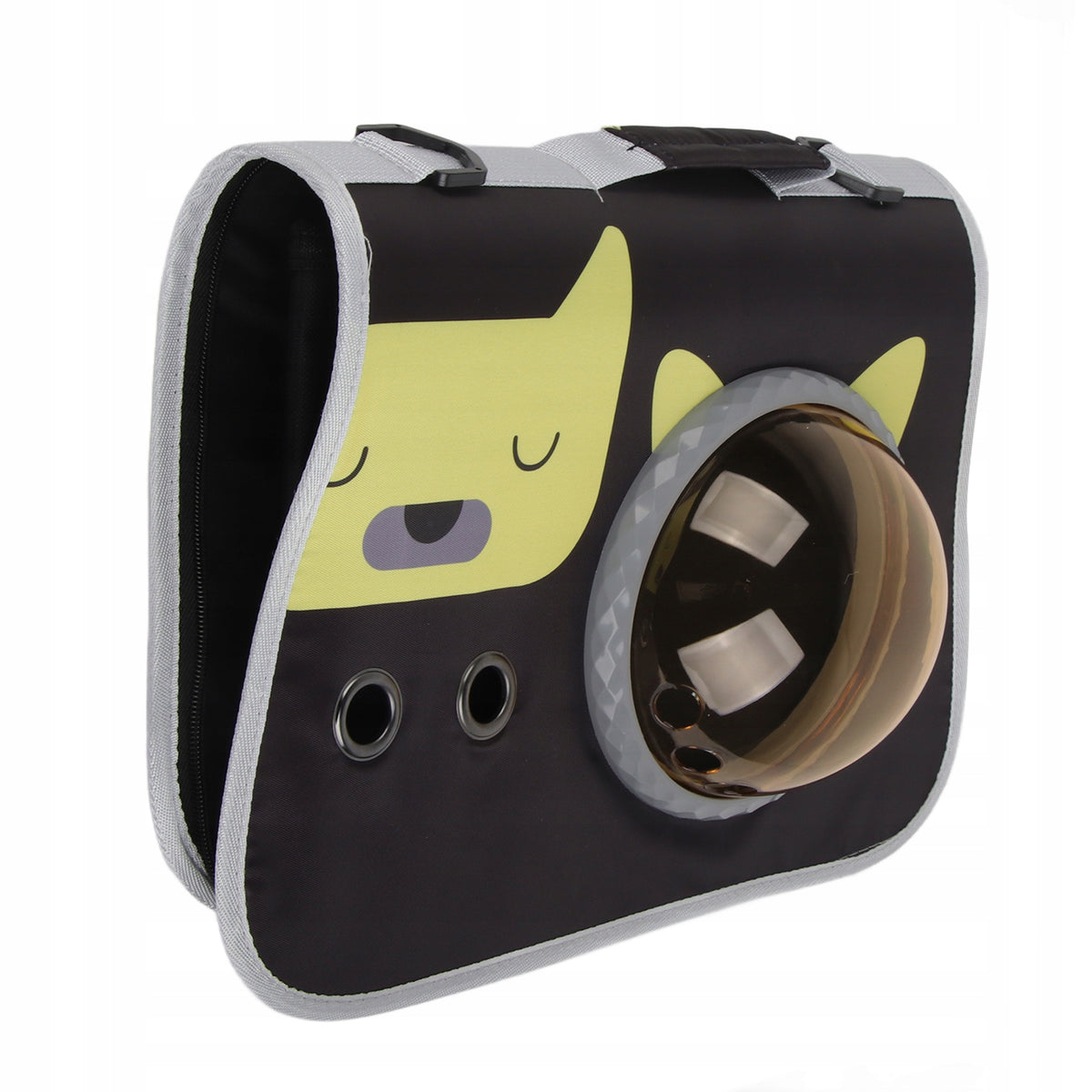 PORTABLE TRAVEL CAT CARRY BAG WITH HANDLE AND SHOULDER STRAP