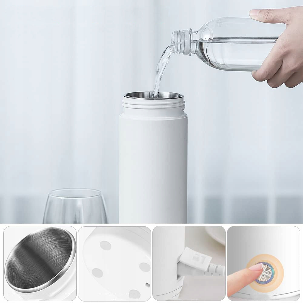 PORTABLE TRAVEL KETTLE , THERMOS, ELECTRIC KETTLE 400ML Power 300 W