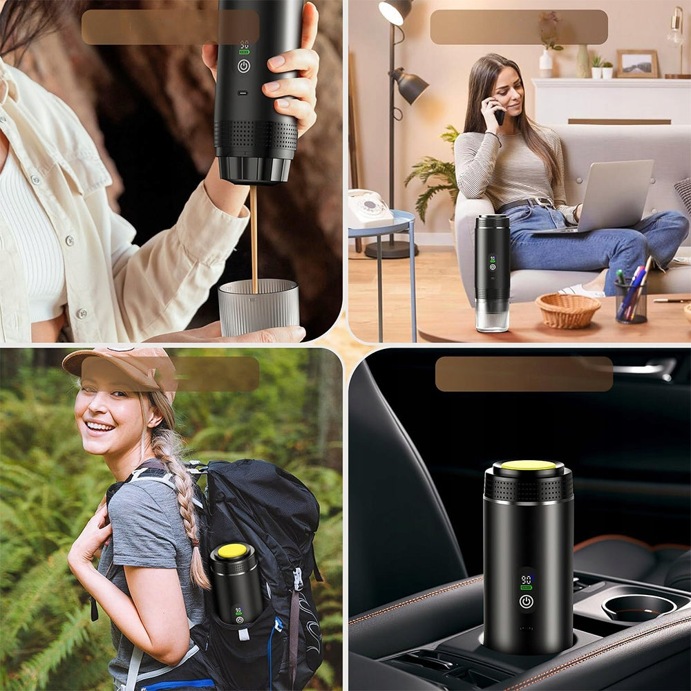 PORTABLE USB COFFEE MAKER CHARGED UP TO 100 CUPS OFFICE CAMPING Brand no brand