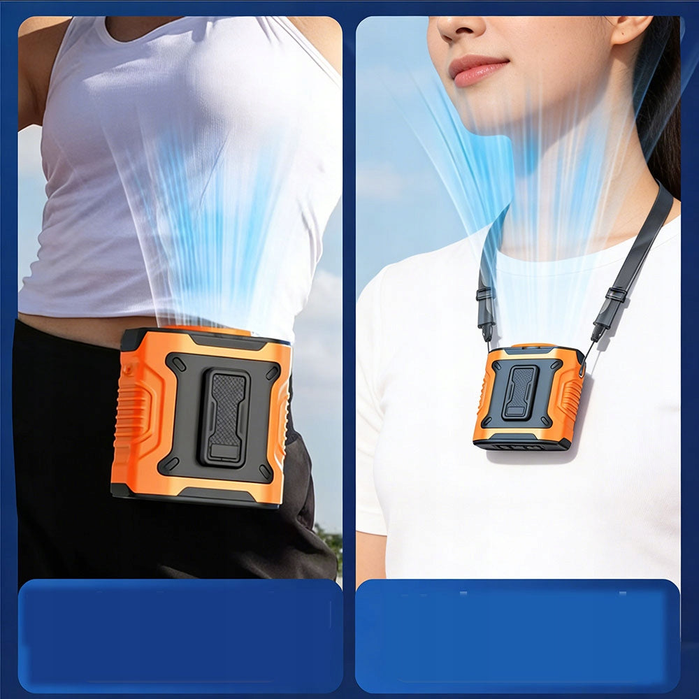 PORTABLE USB FAN FOR CAMPING, FISH, TREKKING, BIKE, OUTDOOR WORK Manufacturer code Wentylator na pasku