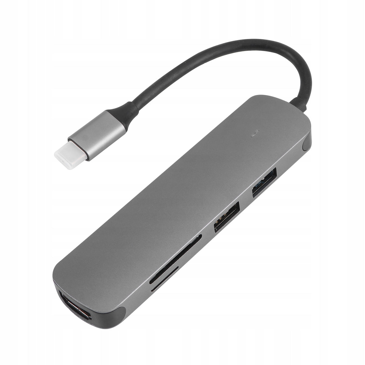 PORTABLE USB TYPE-C HUB 5-IN-1 ADAPTER FOR COMPUTERS AND MOBILE DEVICES Manufacturer code 9833743
