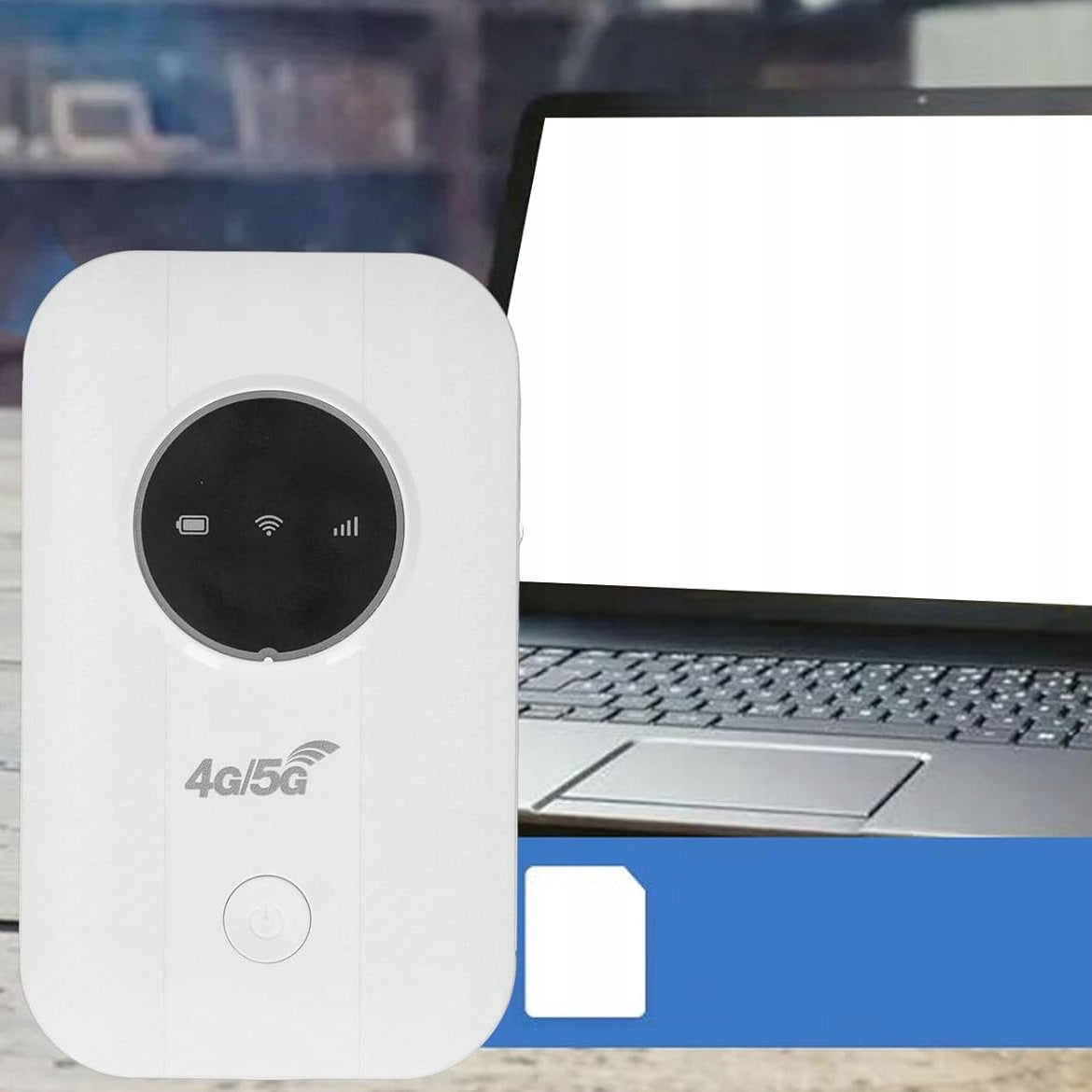 PORTABLE WIFI ROUTER 4G LTE MOBILE HOTSPOT SIM 300MBPS POCKET TRAVEL Packaging status original