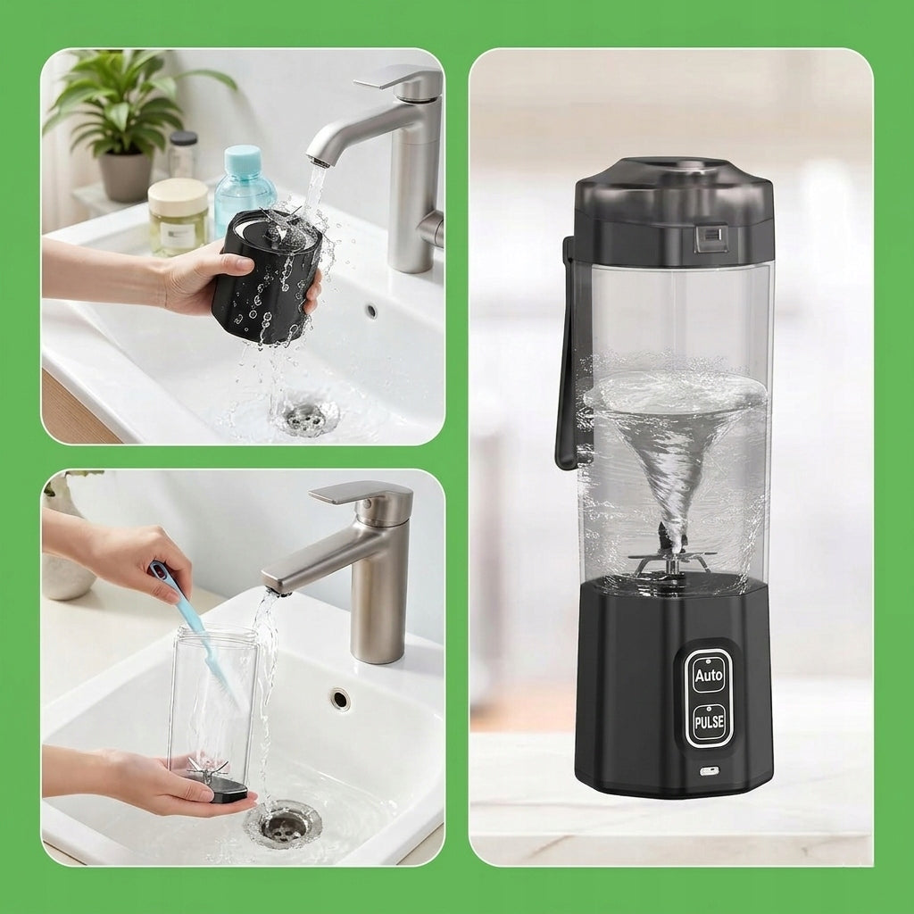 PORTABLE WIRELESS BLENDER Telinult TO USB 700ML POWERFUL 360W Power rating 360 W