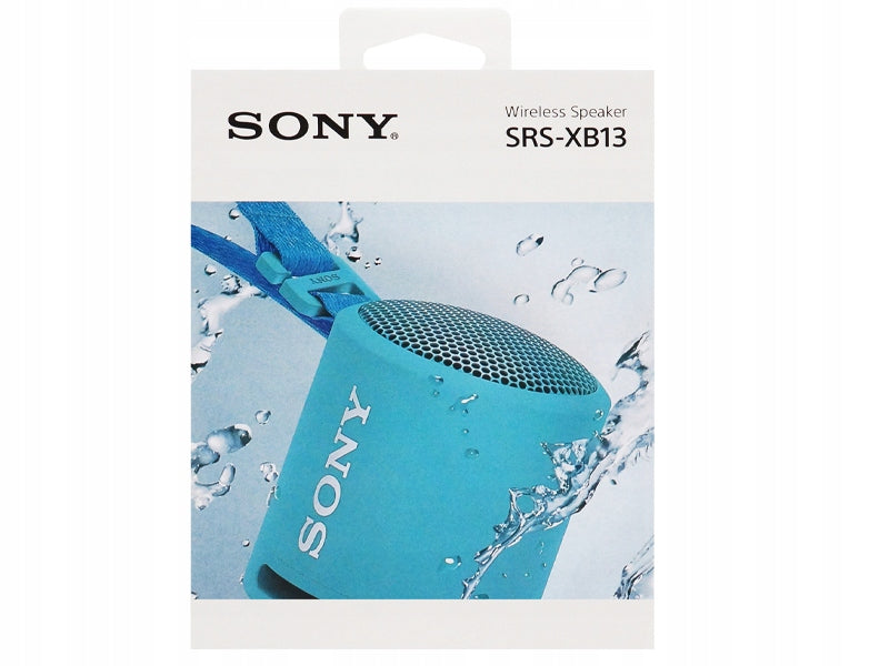 PORTABLE WIRELESS BLUETOOTH SPEAKER SONY SRS-XB13 5W / 16h IP67 Manufacturer code SRSXB13LI.CE7