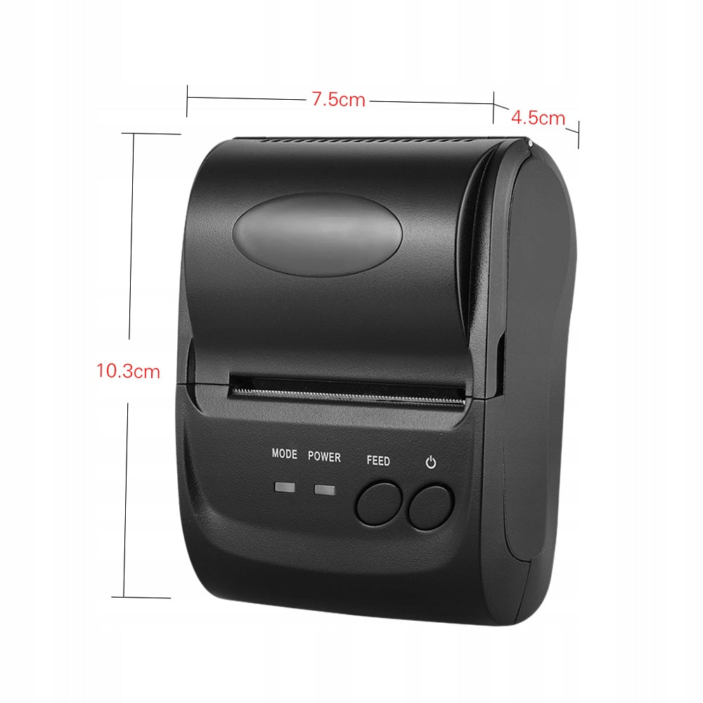 POS-5802LN Portals Mini 58mm 1 to 8 Wireless USB Bi Thermal Printer