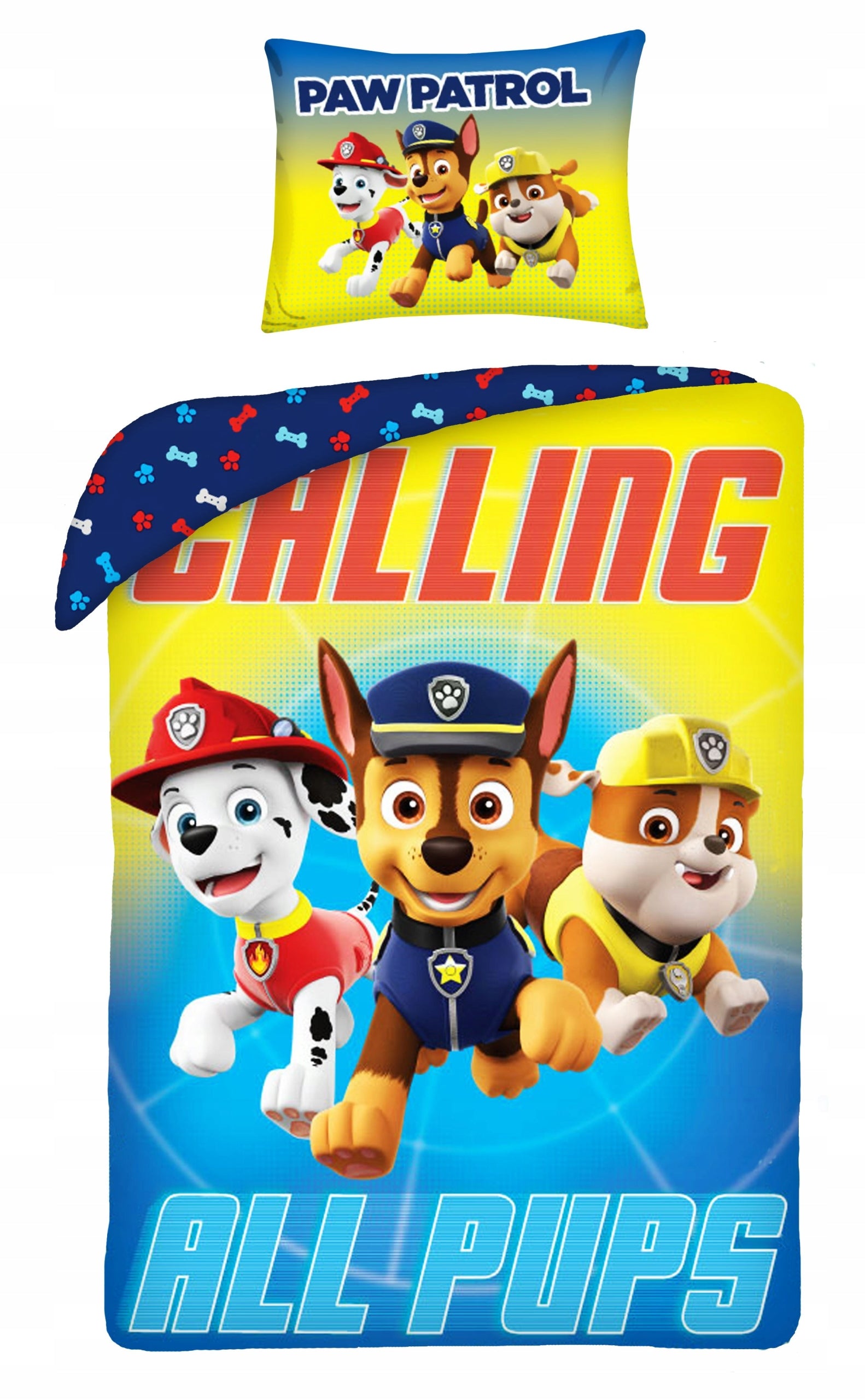 Kinderbettwäscheset Paw Patrol, 140x200, 2-teilig 