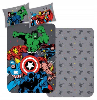 Patalynės komplektas Avengers Classic Comic Style Kids, 100×135, 2 dalių
