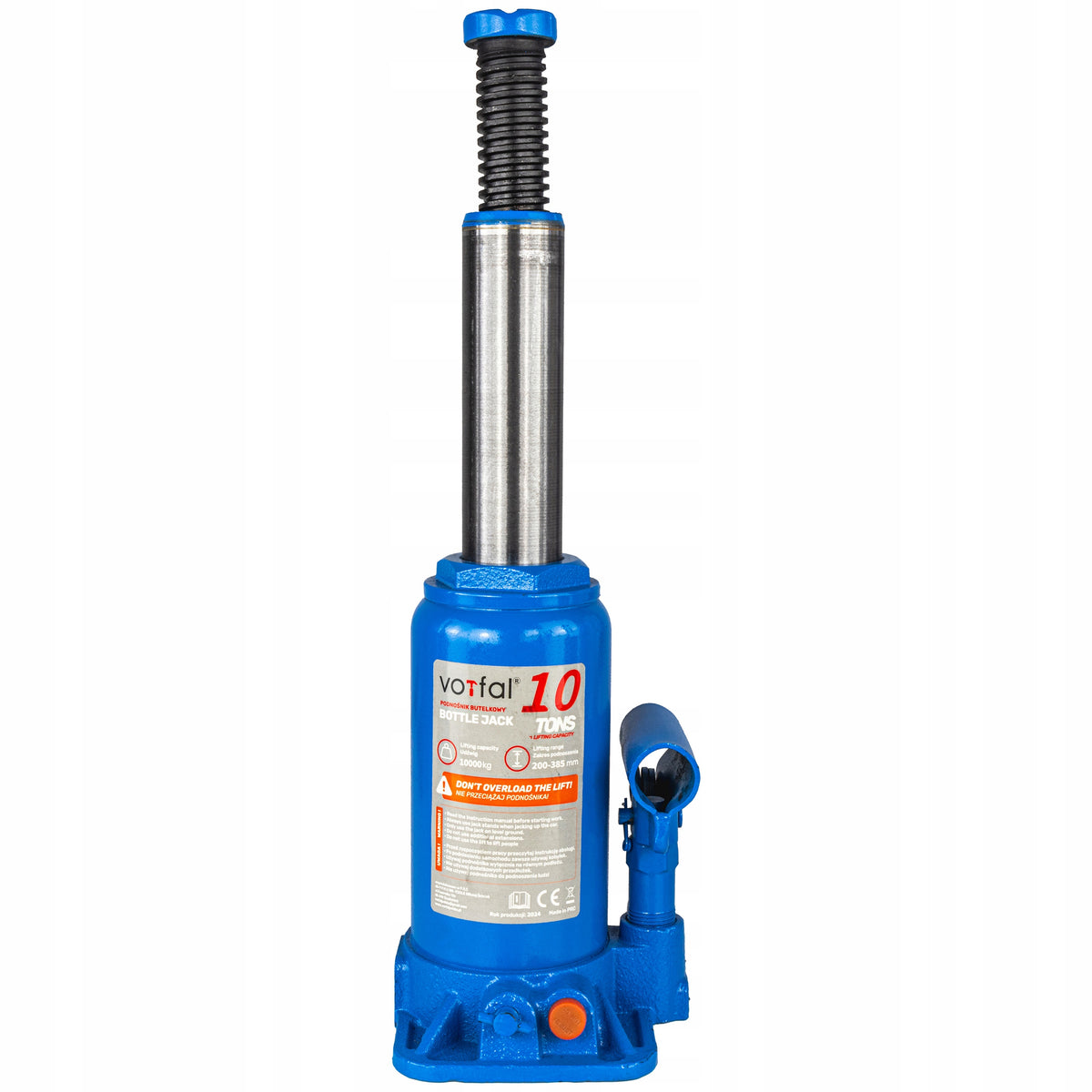 POST CAR LIFT, HYDRAULIC JACK, STRONG VALVE, 10 TONS Manufacturer code V08383