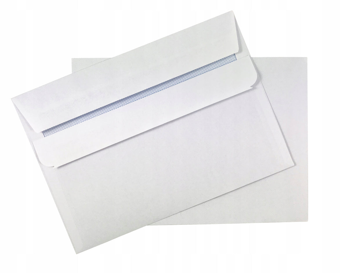 POSTAL Letter Envelope FOR SENDING Letters C6 SK WHITE 1000 Pieces Envelopes