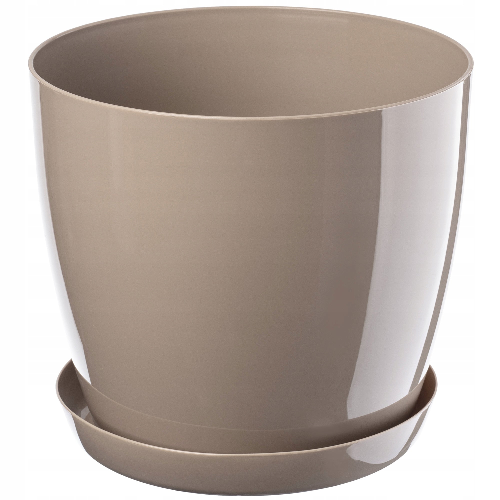 POT COVER FOR FLOWERS BEIGE BASE 18cm