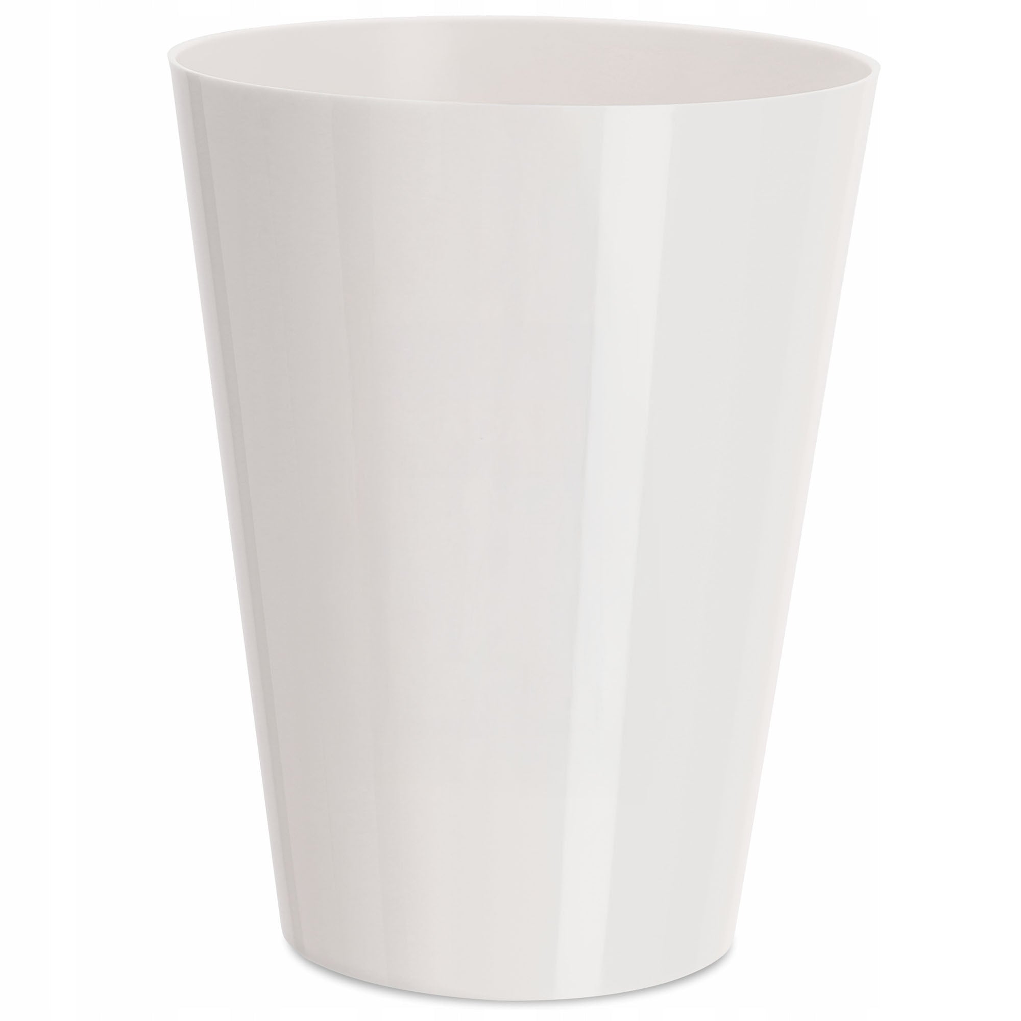 POT COVER FOR ORCHID FLOWERBED PLASTIC FLOWERS WHITE SOLID 13 CM Product height 17 cm